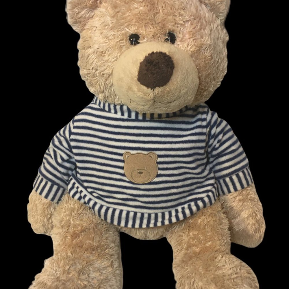 Animal Alley Teddy Bear in Fleece Sweater XL Plush Stuffed Animal RARE 21" - Picture 2 of 8